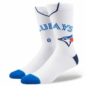 STANCE Toronto Blue Jays Socks Official Sock of the MLB Novelty Sz L 9-11 NIP
